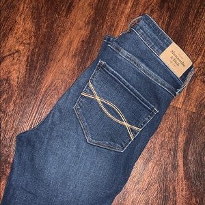 Abercrombie & fitch high waisted jeans